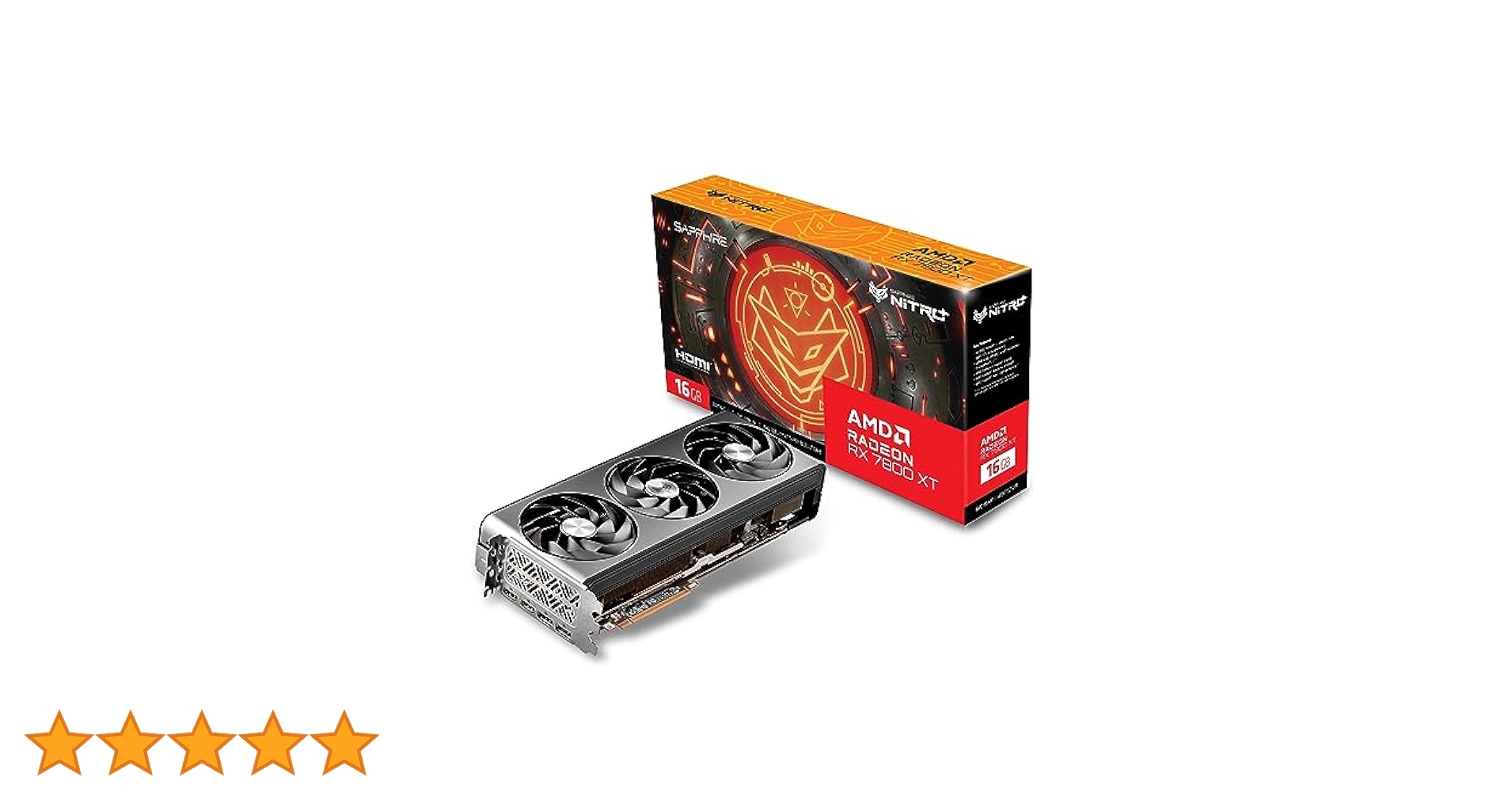 グラフィックボード・グラボ・ビデオカード NITRO+ Sapphire Radeon RX 7800 XT 16GB Amazon | Sapphire Nitro+ AMD Radeon RX 7800 XT Gaming OC